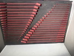 Snap-on Tools New Red Foam Organizer For 38PC Master Combo Wrench Set FMWR13BR. Fixed Price $250.00.