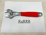 Snap-on Tools New Red 10" Soft Grip Flank Drive Plus Adjustable Wrench FADH10BR. Fixed Price $150.00.