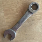 Matco Tools 9/16" Short Stubby Ratcheting Combination Wrench 12PT GRBS1818 Usa. Fixed Price $23.95.