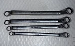 Snap On Double Box End 12PT Wrench 4PC Set 3/8" To 5/8. Fixed Price $85.00.