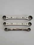 Lot Of Snap On Ratcheting Double Ended Box Wrench Set 1/2" -13/16". Fixed Price $49.99.