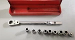 Mac Tools #vrf Series 10 Pc Pass-thru Flex End Ratchet Socket Set Sae/mm. Fixed Price $72.00.