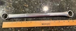 Nos Craftsman 12 Point Box End Wrench 15/16"X 1" Va 43929 New Old Stock. Fixed Price $85.00.