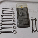 Craftsman 9-PIECE Metric Super-tuff Steel Combination Wrench Set 43443. Fixed Price $28.99.