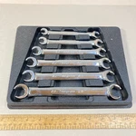 Snap-on Flare Nut Line Wrench Set 6 Pc 9MM-21MM Metric Chrome #rxfms Usa. Fixed Price $180.00.