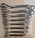 Snap On Piece Sae Short Handle 60 Offset Box Wrench Mint (1/4" - 13/16"). Fixed Price $225.00.