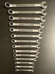 Nos 14 Pc. Craftsman Forged Metric Combination Wrench Set 6MM 19MM. Fixed Price $139.99.