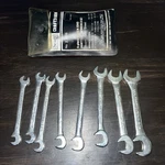 Sears Craftsman 8 Piece Open-end Offset Ignition Wrench 4306 Nice Usa. Fixed Price $15.00.