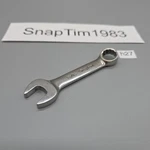 Snap-on OXI18B 9/16" 12-POINT Sae Flank Drive Midget Combination Wrench Usa. Fixed Price $21.99.