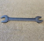 Proto Professional Double Open End Wrench Sae 7/8" 3/4" 3039B Black Usa Tool. Fixed Price $17.10.