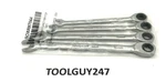 Snap Tools 4PC Metric Non-reverse Ratcheting Combo Wrench Set SOXRM704A New +. Fixed Price $260.95.