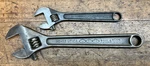 Utica Tools 3 Diamond 90-12 & 90-8 Adjustable Wrenches. Fixed Price $40.00.