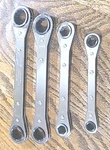 Ratcheting Box End Wrenches. Blackhawk, Stanley. Sae And Metric. Usa Made Euc. Fixed Price $69.00.