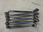 Matco Rbdl 10-19 Mm 5 Piece 12 Point Metric Deep Off-set Box-end Wrenches Usa. Fixed Price $139.99.
