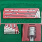 Vintage Nos Snap-on Tools Usa 3/8" Drive 6PC Knurled Extension Set 206AFX Sealed. Fixed Price $289.99.