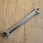 Snap-on 5/8" 3/4" RXFS2024A Usa Chrome Wrench 6PT Flare Nut Line Sae. Fixed Price $12.00.