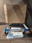 Carlisle C2220A14 Aluminum Dolly Without Handle 20.63" X 6.5" Blue. Fixed Price $158.18.