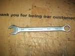 Vintage Master Mechanic M6124 3/4" Combination Wrench Point. Fixed Price $14.98.