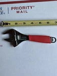 Snap-on Wrench. 6" Wide Mouth Adjustable With Red Handle. Fixed Price $91.75.
