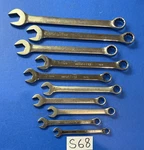 Matco Tools 10 Piece Sae. Combination Wrench Set 12 Point 3/8 15/16 Inch. Fixed Price $210.00.