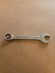 Mac Tools 12PT Metric Short Stubby Chrome Combination Wrench Usa CS212MM. Fixed Price $22.00.