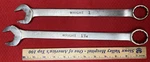 Wright Open Box End Combination Wrenches Pt - Usa 1" 1132 & 1/16" 1122. Fixed Price $29.99.