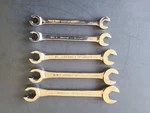 Matco Flare Nut Wrench Set 3/8, 7/16, 1/2, 9/16, 5/8". Fixed Price $105.00.