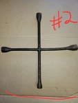 Antique Craftsman 4-WAY Lug Wrench #2. Fixed Price $14.99.