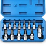 Ptstel Torx Bit Set T8-T70 Crv Star 13PCS, Blue. Fixed Price $26.36.