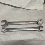 Snap-on Metric Flare Nut Line Wrench Lot RXSM19 19MM & 15MM 18MM Double End Usa. Fixed Price $65.00.