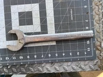 1-5/8" Single Open-end Wrench, (armstrong Co. #1176L ) 12" Long,. Fixed Price $9.00.