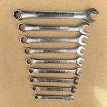 Vintage Craftsman 9PC Metric Combination Wrench Set Va 8-15MM & 18MM Usa *read". Fixed Price $45.00.