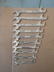 Snap-on 10PC Vs & 4 Way Offset Angle Head Open End Tubing Wrench Lot. Fixed Price $329.99.