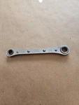 Mac Tools 3/8"-7/16" 6PT Sae Chrome Ratcheting Box Wrench RBW-10. Fixed Price $14.00.