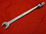 Snap-on FHO22 11/16" 12 Point Flex Head Combination Wrench Open Box End Usa S7. Fixed Price $32.50.