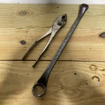 Crescent C-8033-C 1" 15/16" 12 Point Sae Offset Box End Wrench And 10 Pliers. Fixed Price $19.99.