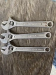 Craftsman Tools 8" Adjustable Wrench 200MM 44603 Made In The Usa.. Fixed Price $31.19.