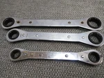 Craftsman 3PC Ratchet Wrench Set 42163 42164 42165 Tool 9/16" 7/8". Fixed Price $27.98.