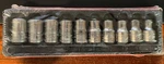 Snap-on 310TWMYA 1/2" Dr 6PT Metric Flank Shallow Socket Set 10-19MM New. Fixed Price $189.95.