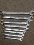 Craftsman Usa Sae 8PC. Combination Wrench Set - 5/16 To 11/16 V Series 12PT. Fixed Price $45.00.