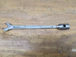 Vintage Cornwell Tools CWX-24 3/4" 12PT Flex Head Socket Open End Wrench, Usa. Fixed Price $19.99.