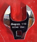 Snap-on Drive 1-1/2" Crowfoot Wrench SCO48. Fixed Price $49.95.