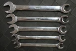 Snap-on Tools Usa 5PC RXS12-RXS20 Sae Open-end Flare Nut Combination Wrench. Fixed Price $100.00.