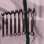 Snap On Combo Wrench Set 14-7 Metric Of 8, OEXM14B. Fixed Price $200.00.
