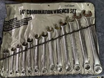 Proto Challenger 14PC Sae Combination Wrench Set. Fixed Price $280.00.