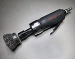 Snap On Tools Die Grinder Straight Black/red PT200A Missing Accessories. Fixed Price $127.95.