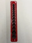 Snap On 212IMFYA - 3/8" Drive Pc Sae Shallow 6PT Impact Socket Set Nice. Fixed Price $179.99.