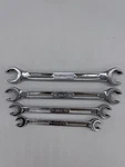 Snap-on Usa 4 Piece Rxh Series Sae 3/8" To 13/16" Dual Head Flare Nut Wrench Set. Fixed Price $69.99.