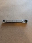 Mac Tools 1/4"-5/16" 6PT Sae Chrome Ratcheting Box Wrench Usa RBW-5. Fixed Price $14.00.