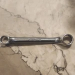 Snap-on XB1618 Sae 1/2 9/16 Double Box-end Wrench, Chrome Finish. Fixed Price $12.00.
